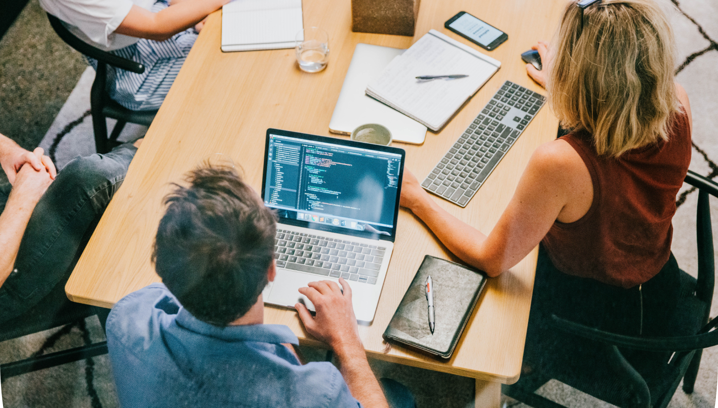 Senior UX designer at work