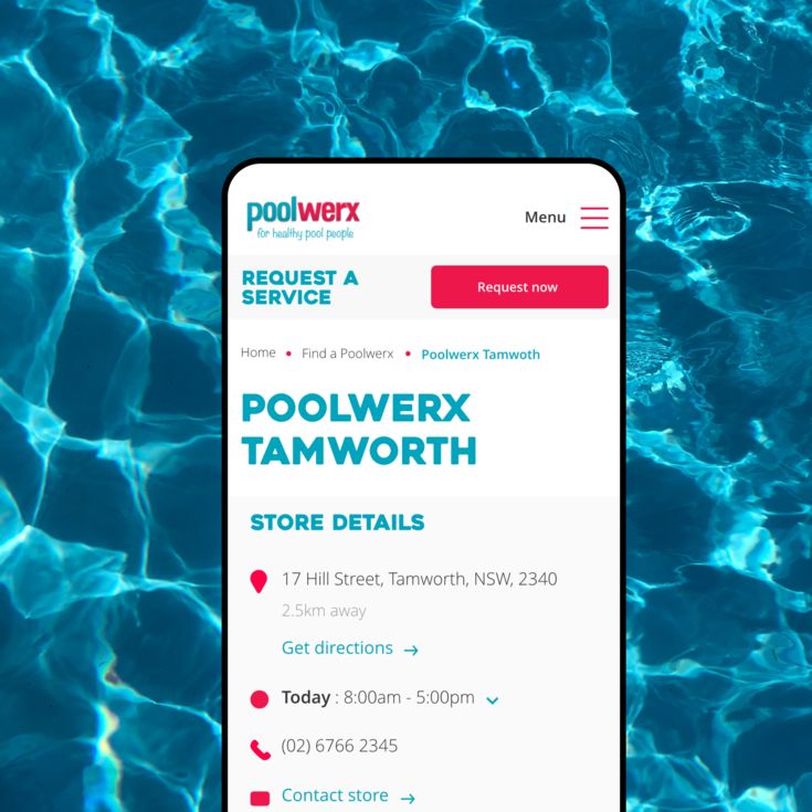 Poolwerx - Website (AU & NZ)